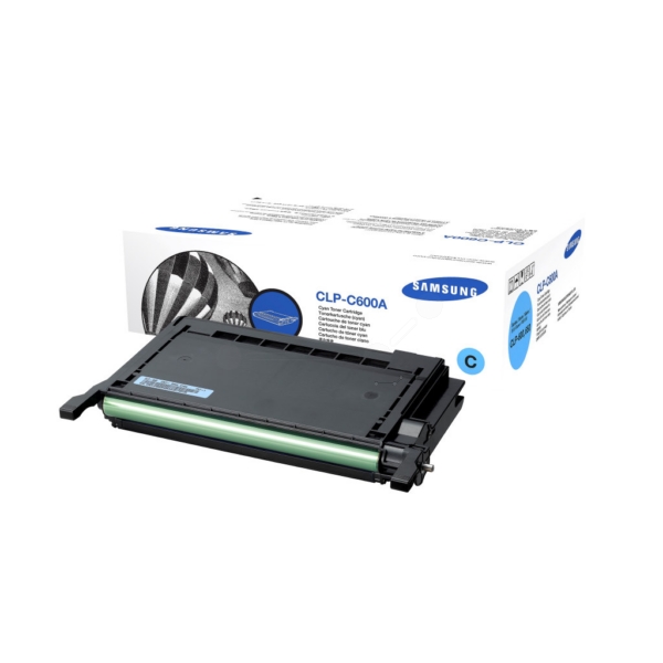 Office Supplies Samsung CLP-C600A/ELS Toner cyan, 4K pages @ 5% coverage